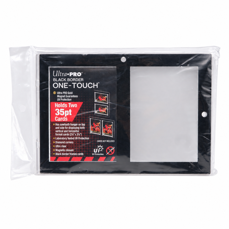 One Touch 2-Card Black Border