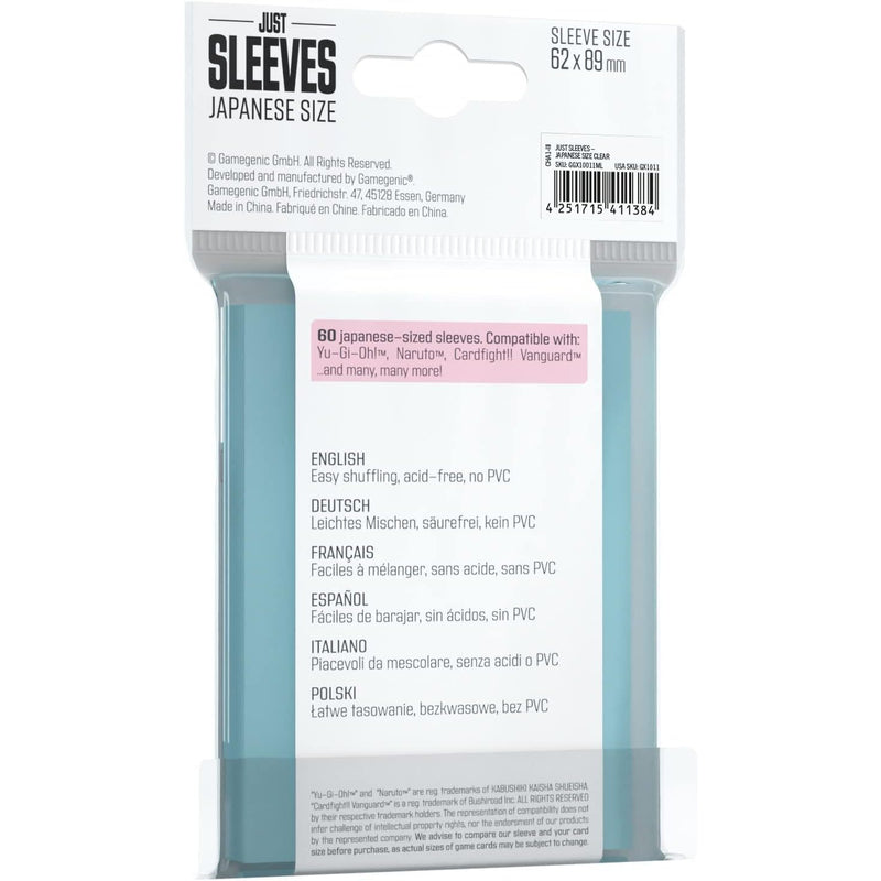 Just Sleeves Japanese Size