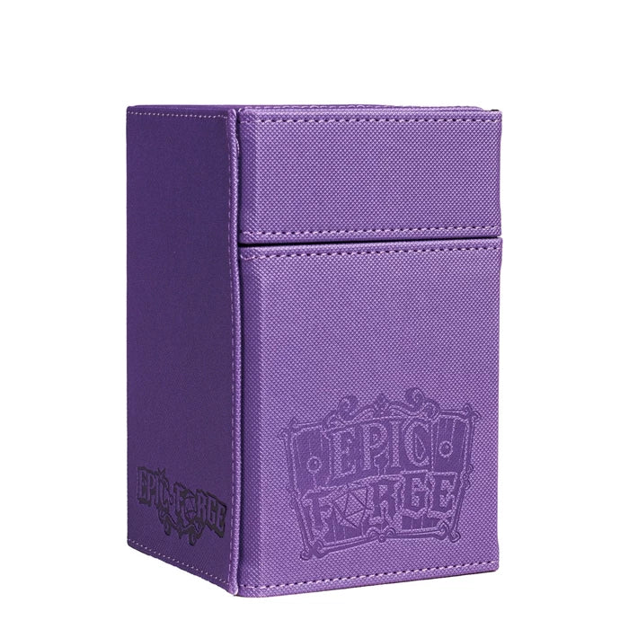 Double Deckbox Violett