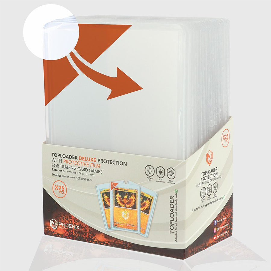 Toploader Deluxe with Protective Film