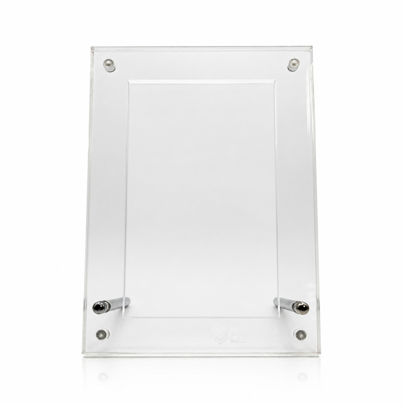 Acryl-Displayständer frontal ohne Karte