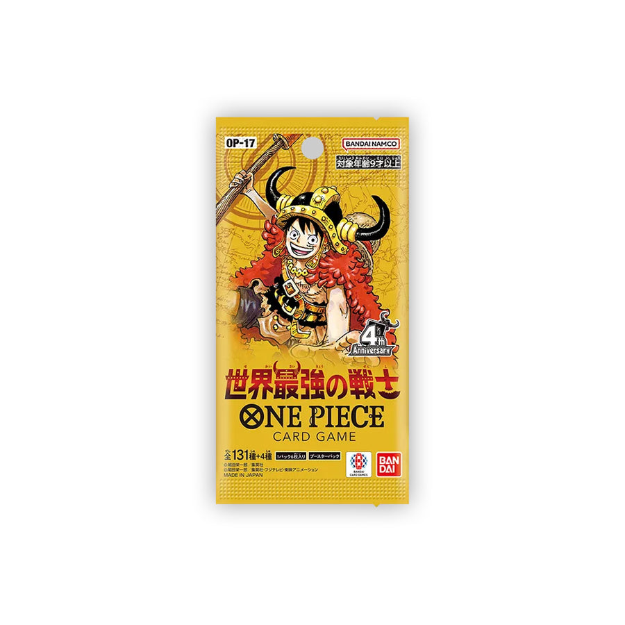 The World's Strongest Warriors (OP-17) Booster Pack - JP - One Piece