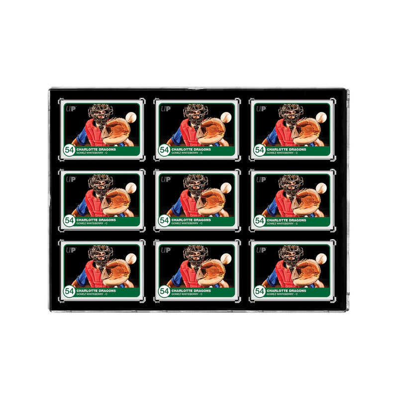 ONE-TOUCH 9-Card Black Border UV