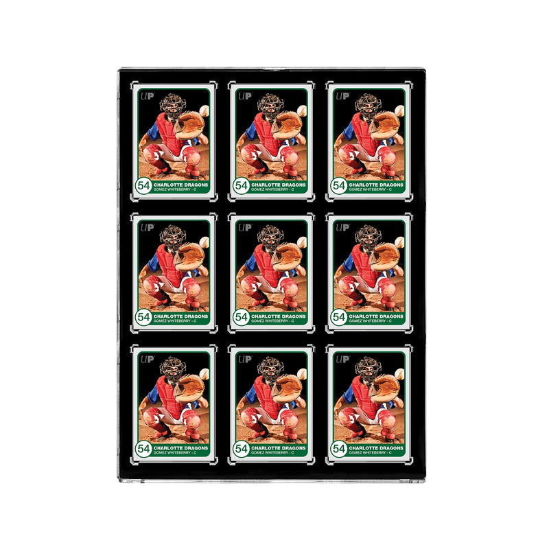ONE-TOUCH 9-Card Black Border UV