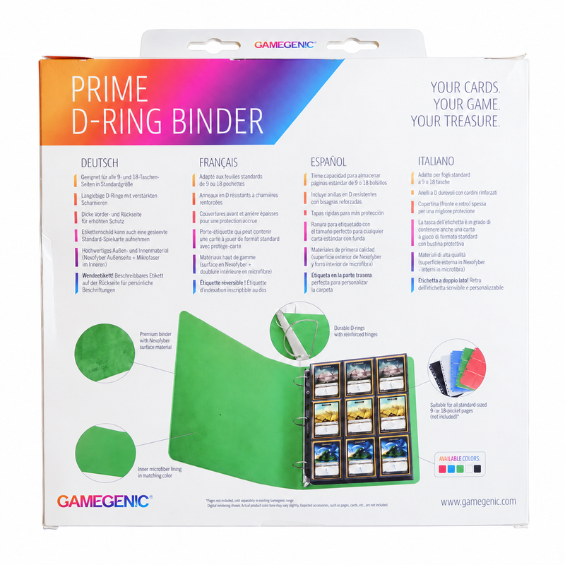 Prime Ring-Binder Grün