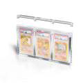 Graded Card Display Triple Trophy