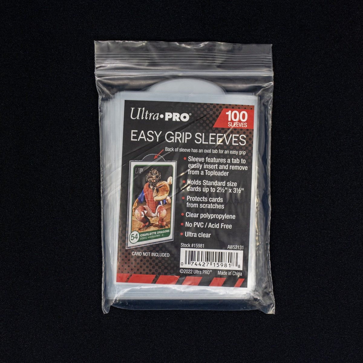 easy grip card sleeves Ultra PRO Pack Options::Feraligatr (Heavy) A5 Paper Refills & Accessories Loaders%0ACrystal%20clear%20polypropylene%20material%0APVC Elspeth, Storm Slayer -