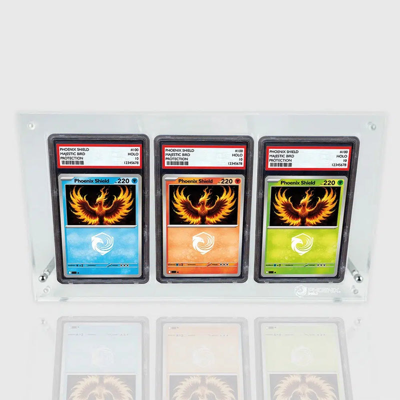 Acryl-Displayständer 3-Slot für PSA-Slab