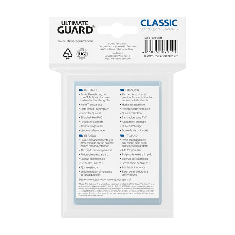 Classic Soft Sleeves Standard Size
