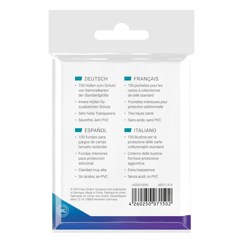Precise-Fit Sleeves Standard Size Top-Loading
