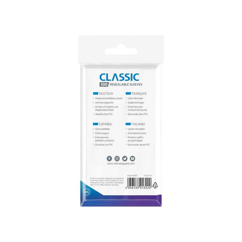 Classic Soft Sleeves Standard Size Resealable